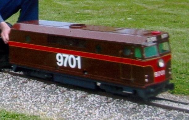 Ref 23002 - Battery Electric Loco 9701